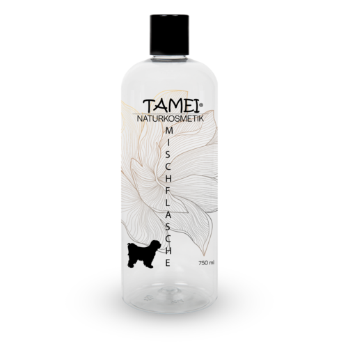 Mischflasche für Hundeshampoo