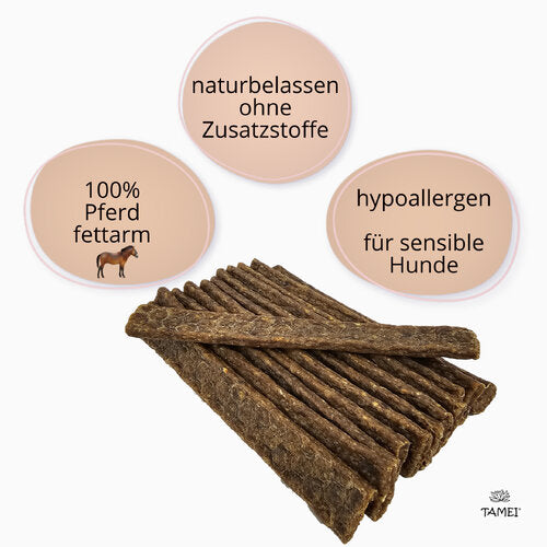 Pferdefleisch Streifen 100% Fleisch