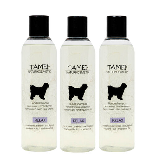 Relax Hundeshampoo mit Lavendelöl