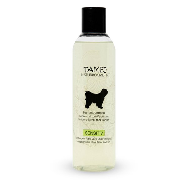 Tamei Shampoo Sensitiv für empfindliche Haut und Welpen, mit Algen, ohne Parfüm 250ml