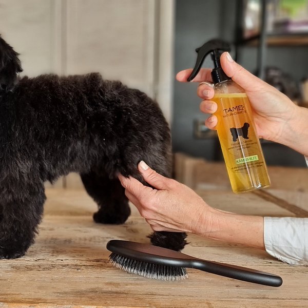 Tamei Bio Fellspray zur Kämmhilfe und Pflege, für empfindliche Hunde und Welpen, ohne Parfüm 250ml
