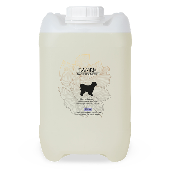 Bio Hundeshampoo Relax Tamei mit Lavendelöl  5 Liter